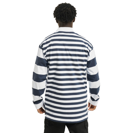 Karl Kani Ανδρική μακρυμάνικη μπλούζα Retro Block Stripe Rugby Shirt